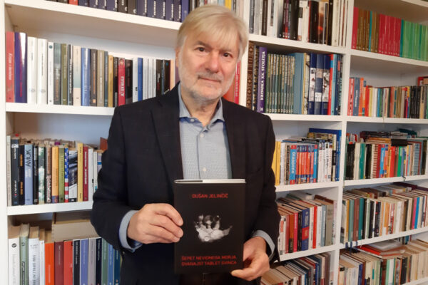 Srečanje s pisateljem Dušanom Jelinčičem